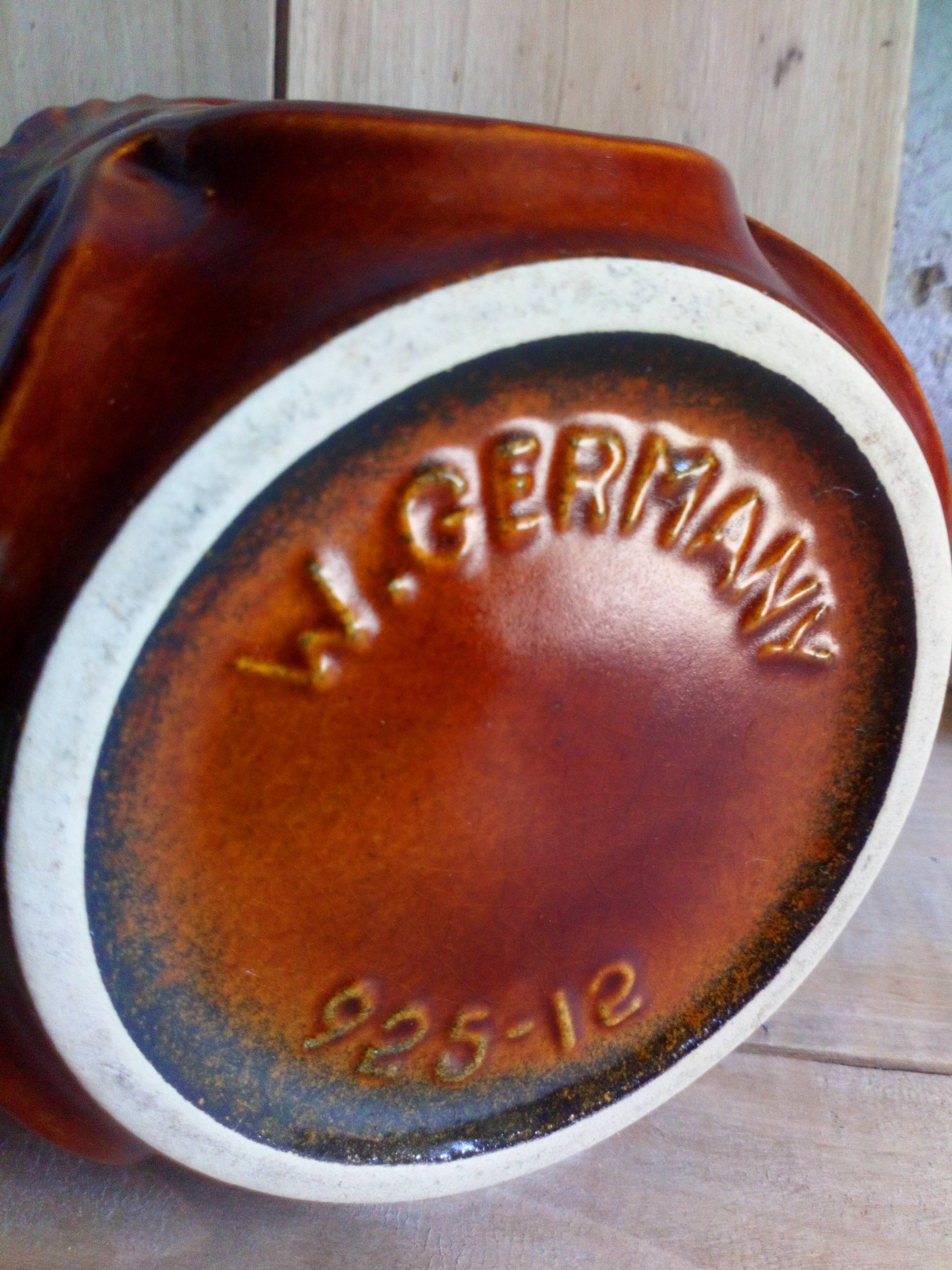 Mask in cermal Barbotine West Germany vintage