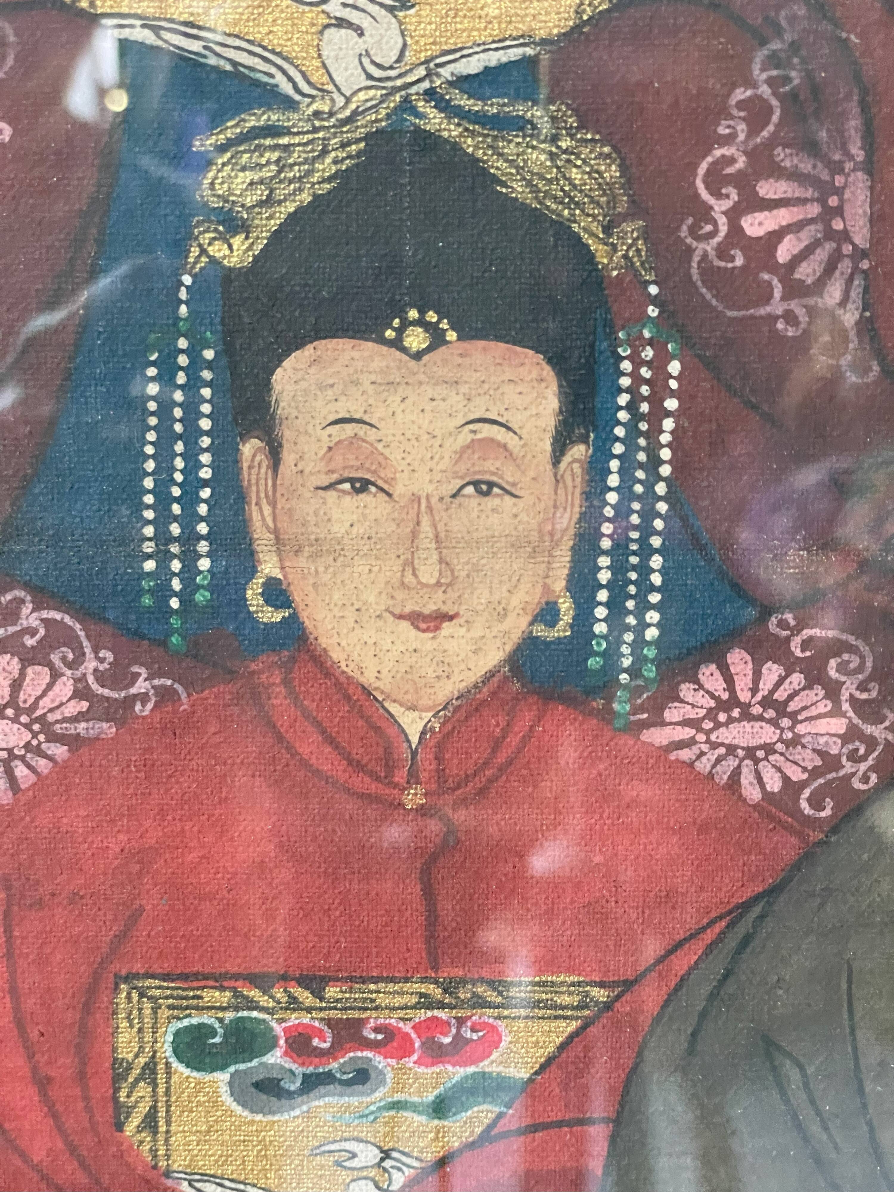 Chinese Family Painting