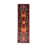 Lankaran persian runner rug handwoven traditional wool area rug - 89x285cm