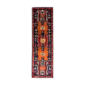 Lankaran persian runner rug handwoven traditional wool area rug - 89x285cm