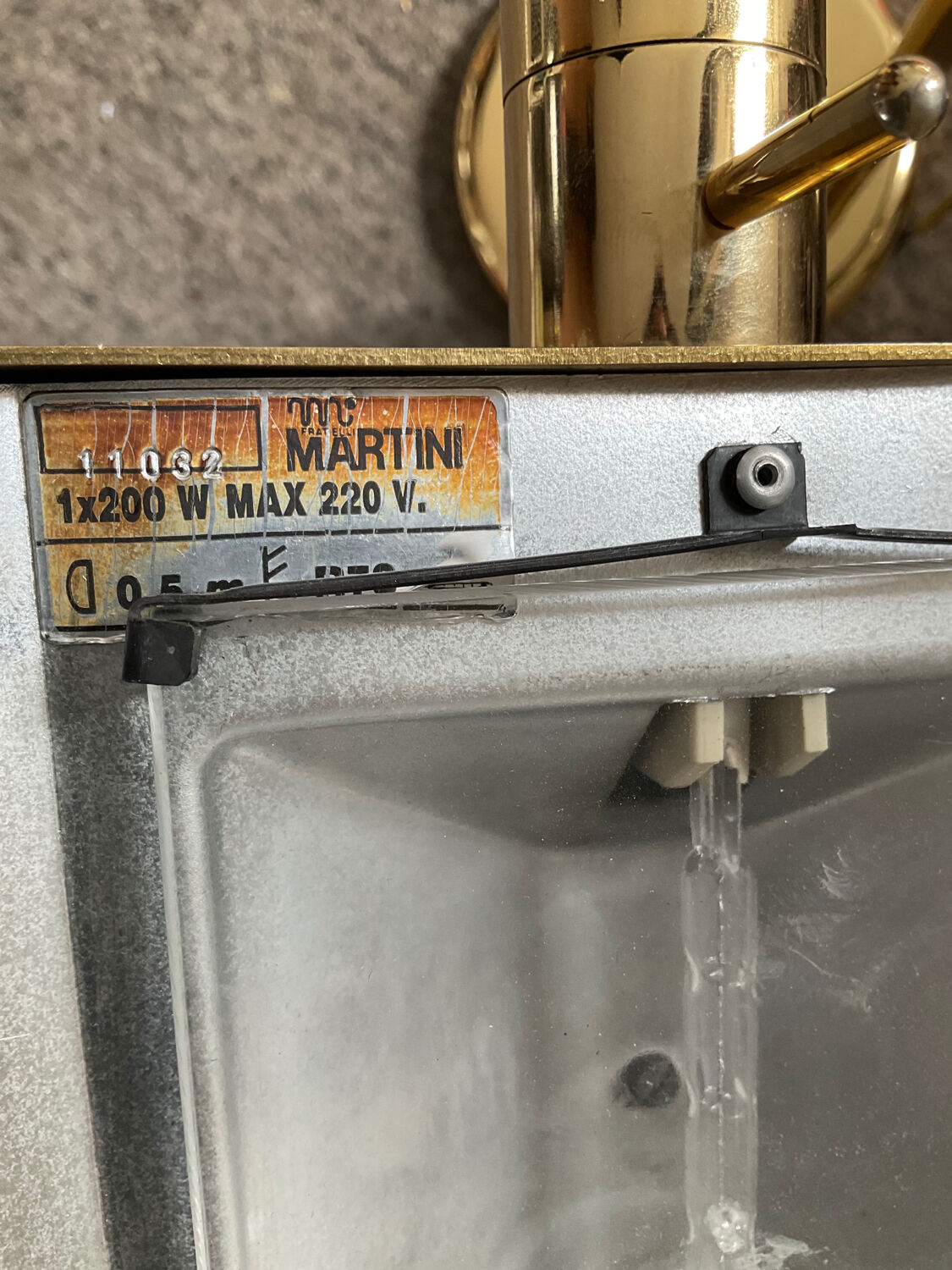 Fratelli Martini e-reader lamp from the 70s