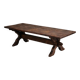 Table basse en chêne antique néerlandais, années 1800