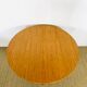 Vintage Scandinavian round dining table
