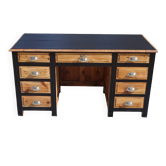 Vintage pine desk, restored