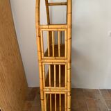 Large rattan shelf