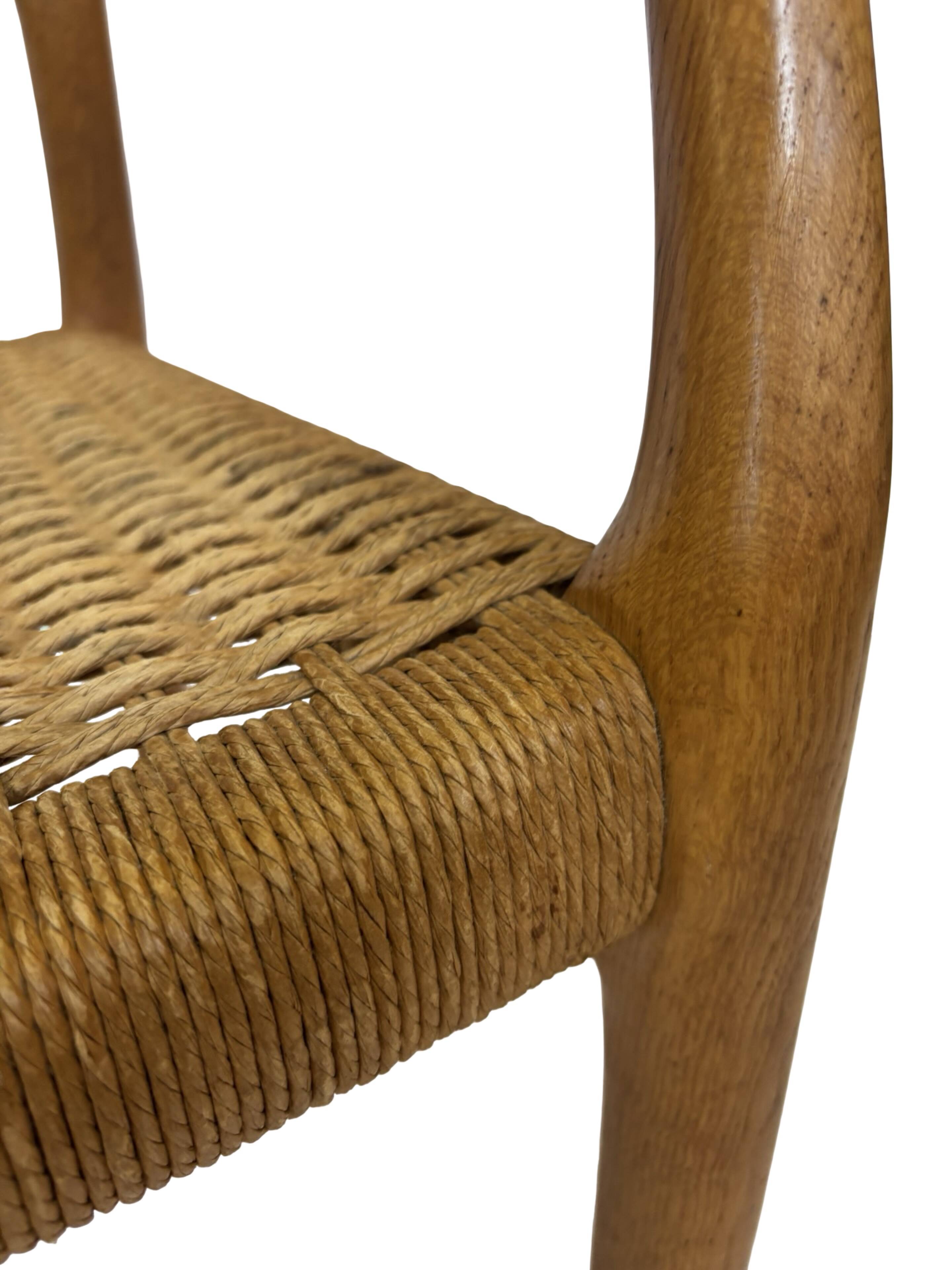 Vintage Niels Otto Moller Armchair Model 67 in Oak Danish Design