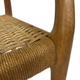 Vintage Niels Otto Moller Armchair Model 67 in Oak Danish Design