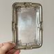 Small antique silver tray