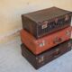 Vintage imitation crocodile case