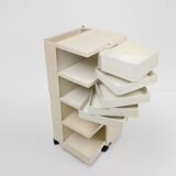 Iconic storage container “Bobby” by Joe Colombo for Bieffeplast, Italy 1970s