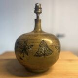 Ceramic lamp signed by Jacques Blin