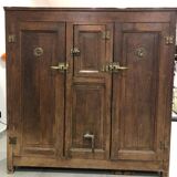 Wooden fridge cabinet