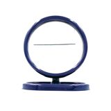 Olaf von Bohr, Blue Table Mirror, Gedy Italy, ca. 1970