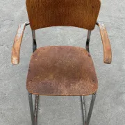 Vintage Plywood bauhaus style dining chair desk chair 50's Design