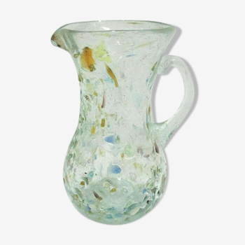 Glass paste pitcher