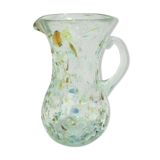 Glass paste pitcher