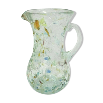 Glass paste pitcher