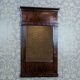 19th-Century Biedermeier Pier Glass in Dark Brown Mahogany Frame, 1890s