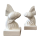 Pair of ceramic bookends fish