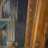 Oil on panel