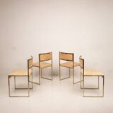 SQ-AL chairs by Willy Rizzo for Maison Willy Rizzo – brass version 1970