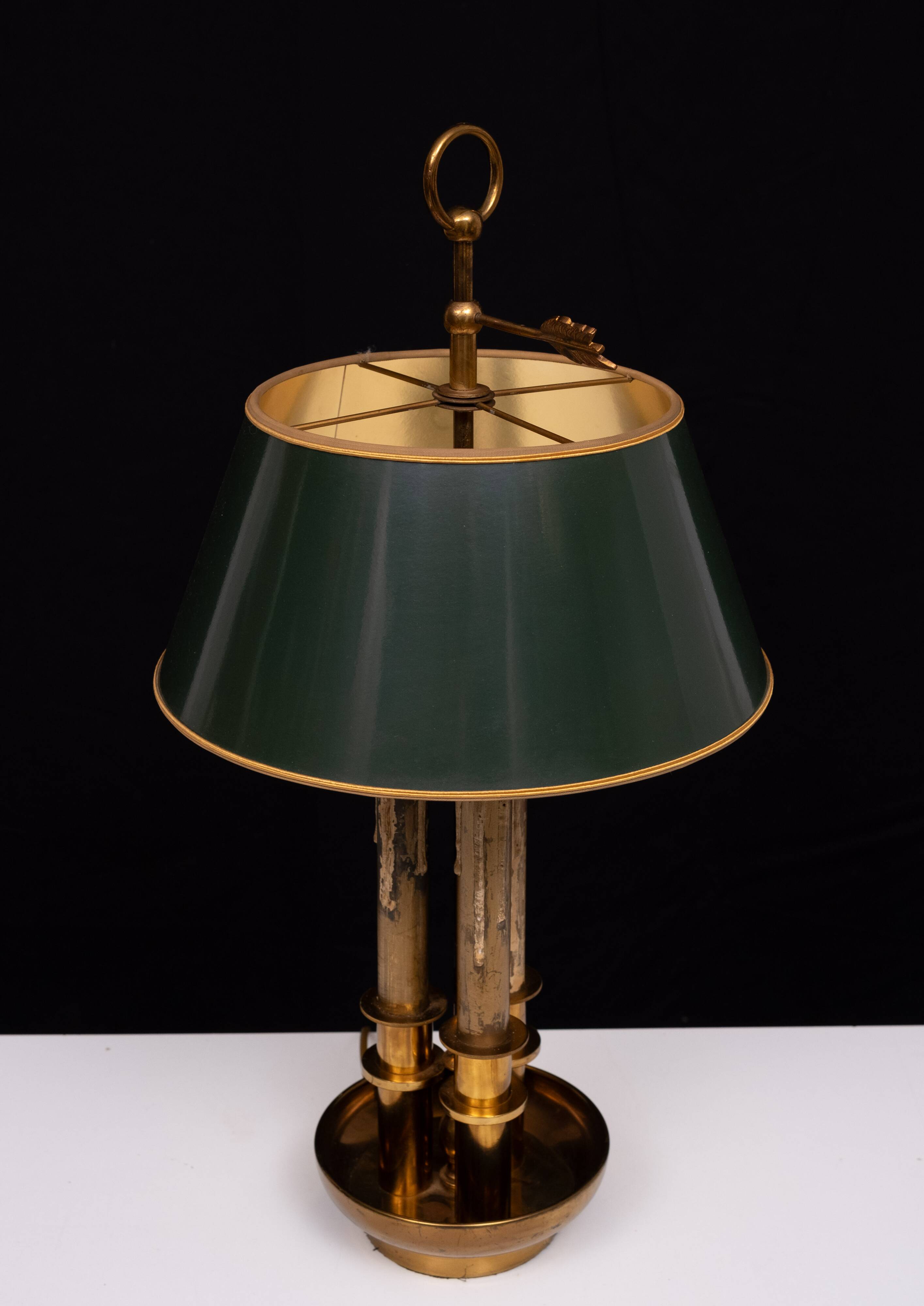 Louis XV Style Three Light Bouillotte Lamp France