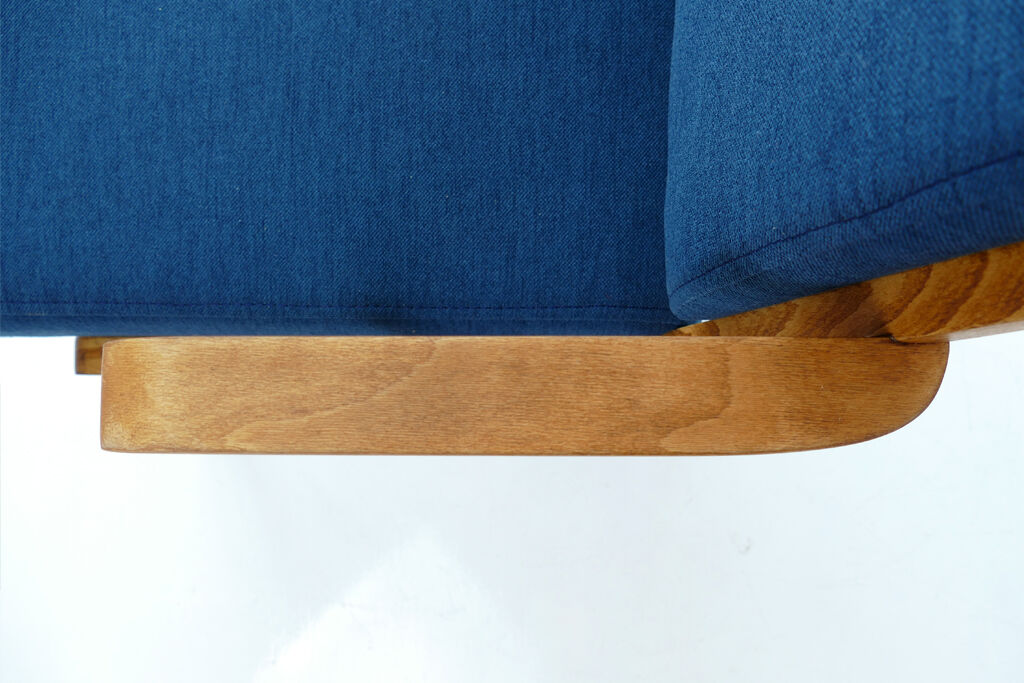 Pair of armchairs par Selman Selmanagic pour Veb Deutsche Werkstätten Hellerau