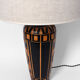 Straw marquetry lamp, 1920s.