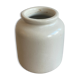 Pot en grès blanc sans son bouchon
