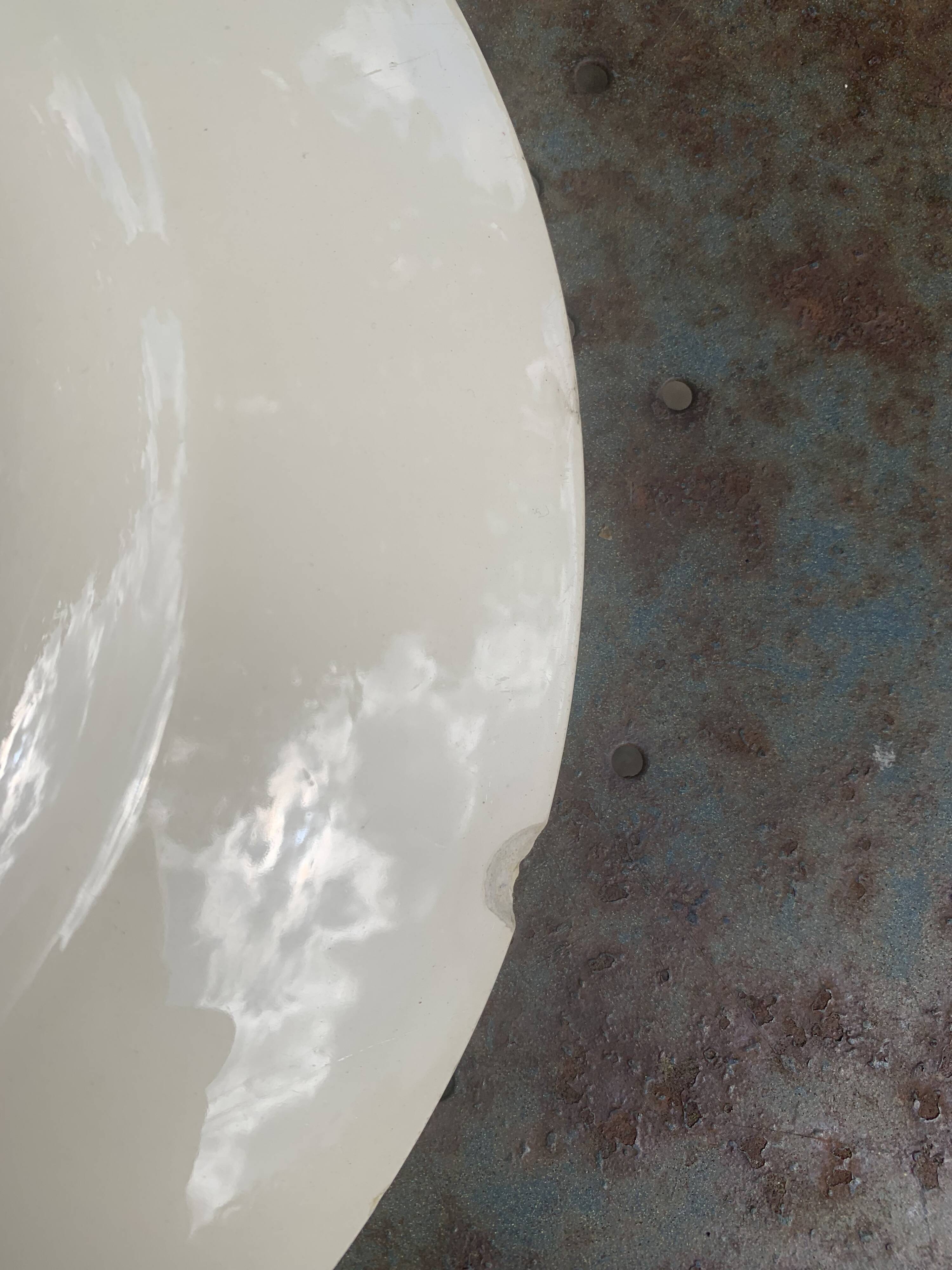 Iron earth cake dish, willow, hamage moulin des loups, north, old