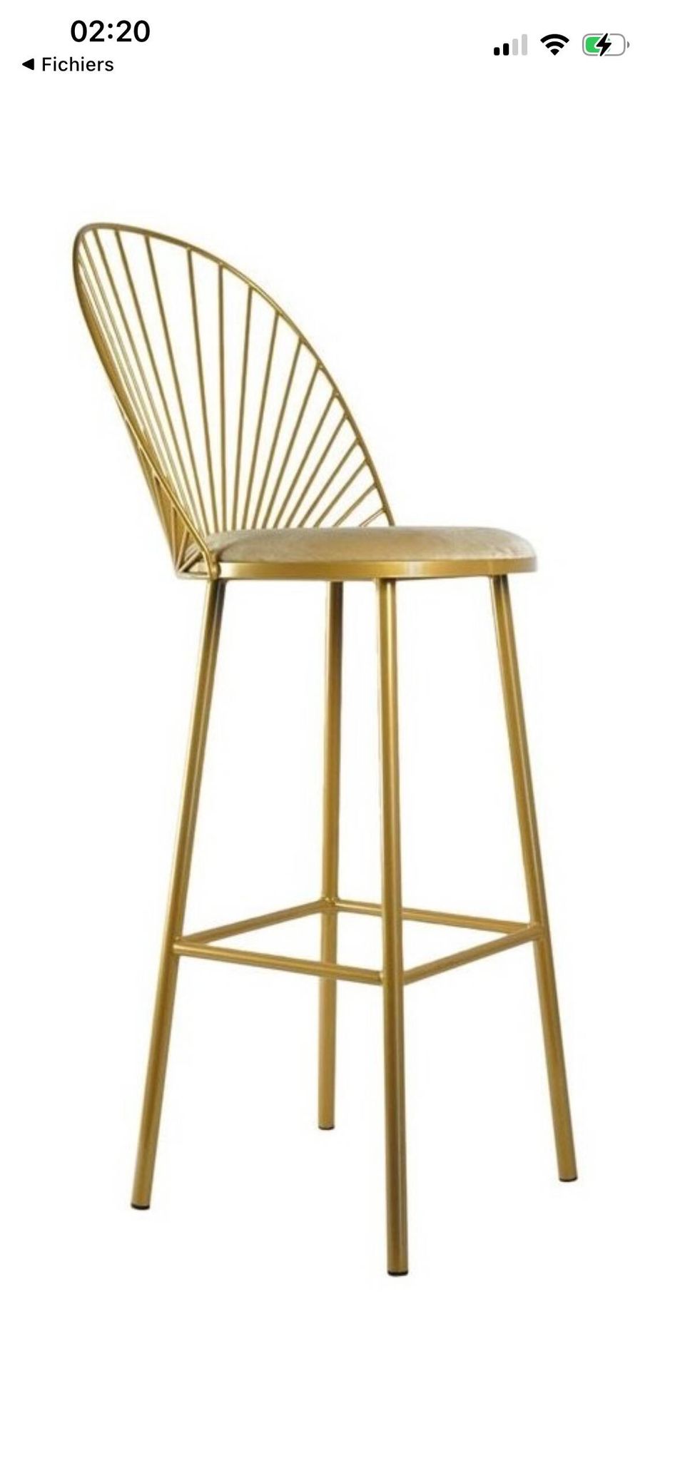 Tabouret de bar Blush / Anouchka Potdevin /Happé collection