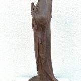 Cast iron Jesus statue
