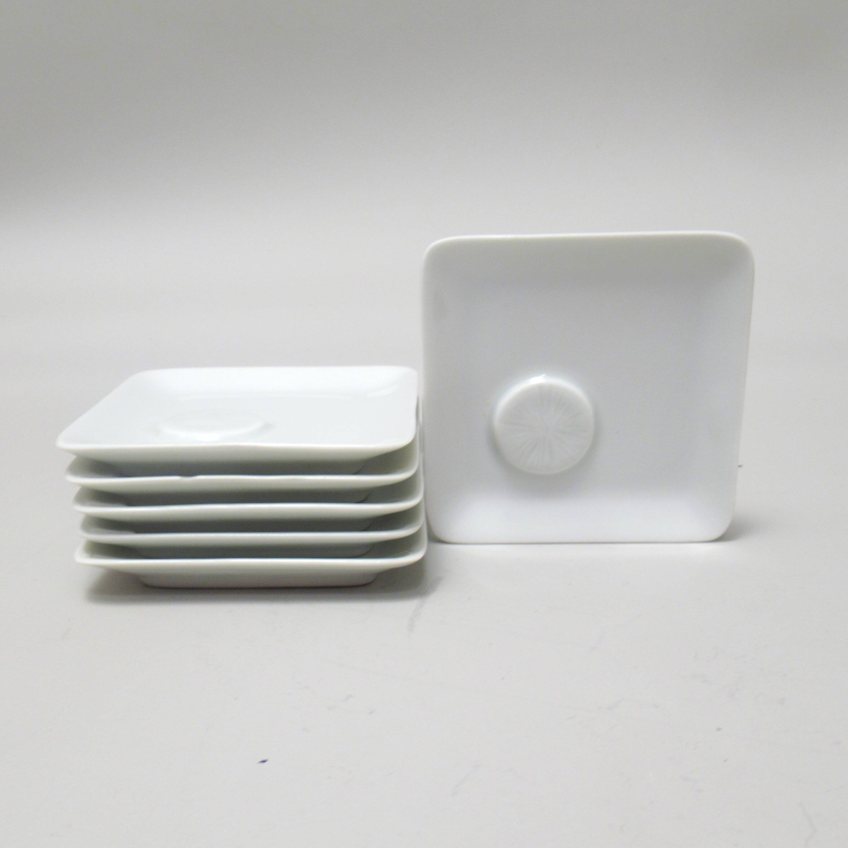 René Bertoux Virebent porcelain coffee service 1970