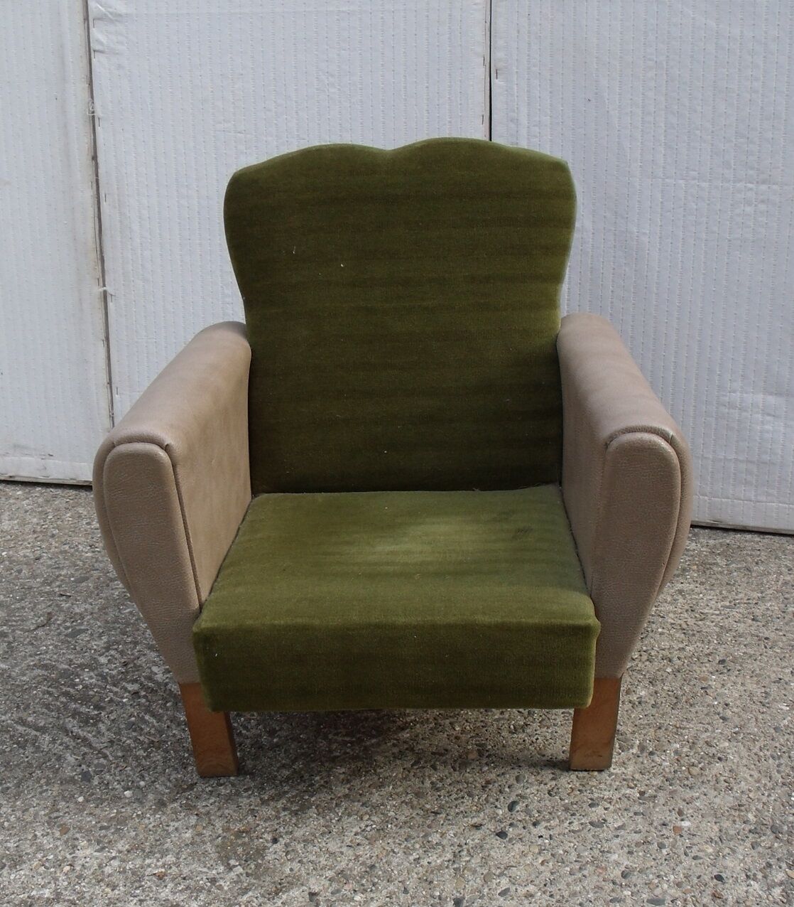 Small children's club-type chair