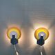 Set of wall lamps from Danish Lyskær, produced in the 80s