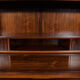Mid-century rosewood shelf with pull-out top, 1960s