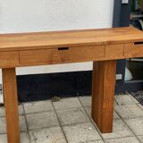 Massive Teak Desk or Dressing Table