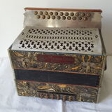 Former diatonic accordion Maugein Frères Tulle