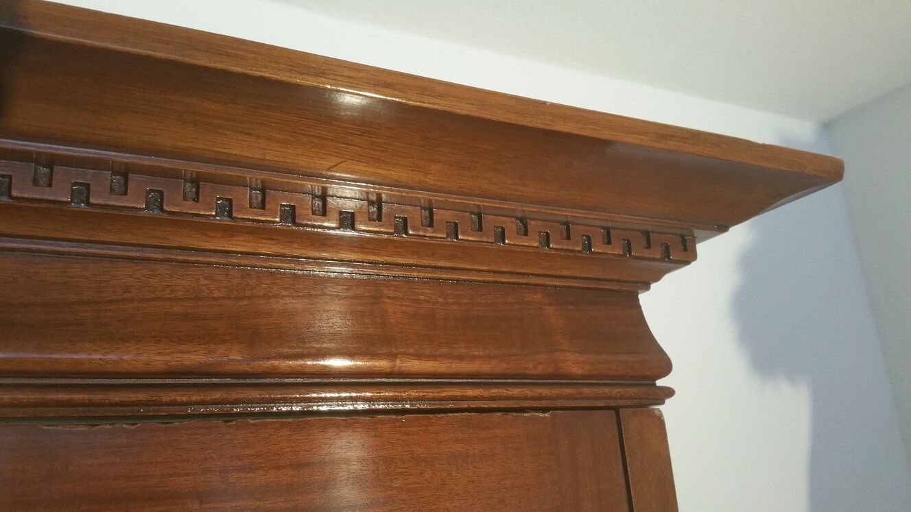 Maple&Co. Victorian Mahogany Cabinet