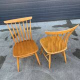 Pair of Åkerblom Sweden chairs by Gunnar Eklöf 1950