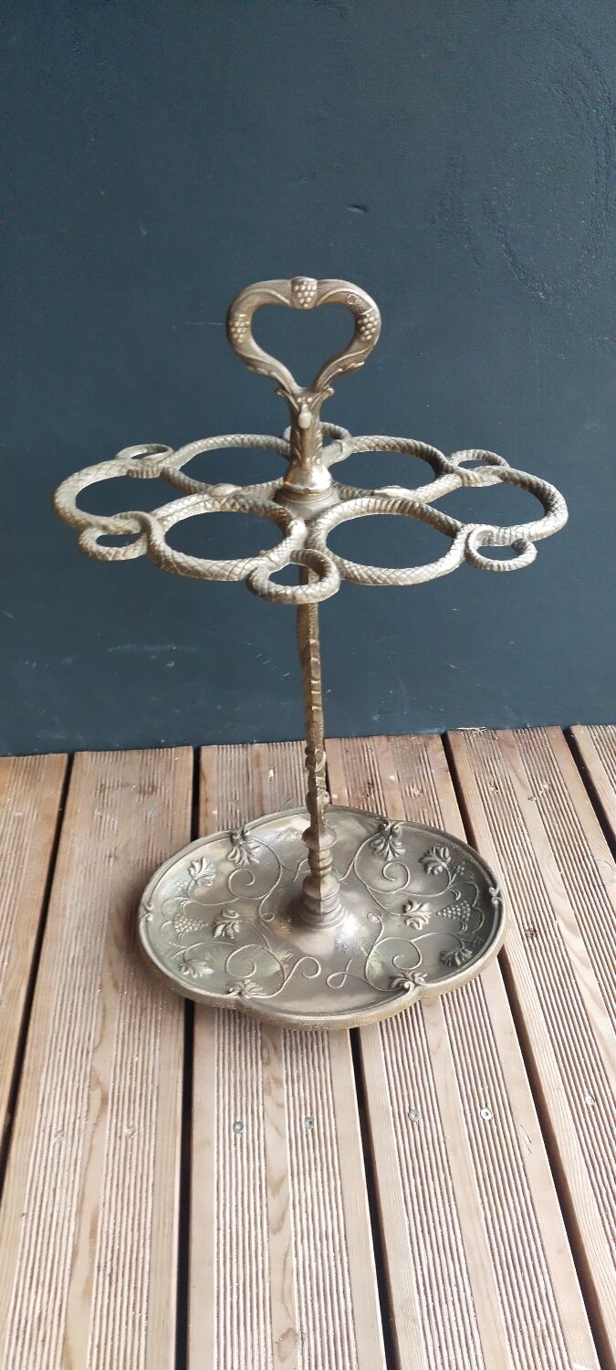 Brass umbrella stand circa 1900