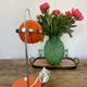 Lampe eyeball vintage orange