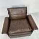 1960s Vintage 620 Leather Lounge Chair by Dieter Rams for Vitsoe