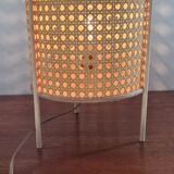 Rattan table lamp and canning