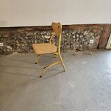 School chair 1980 1990 Modernist design