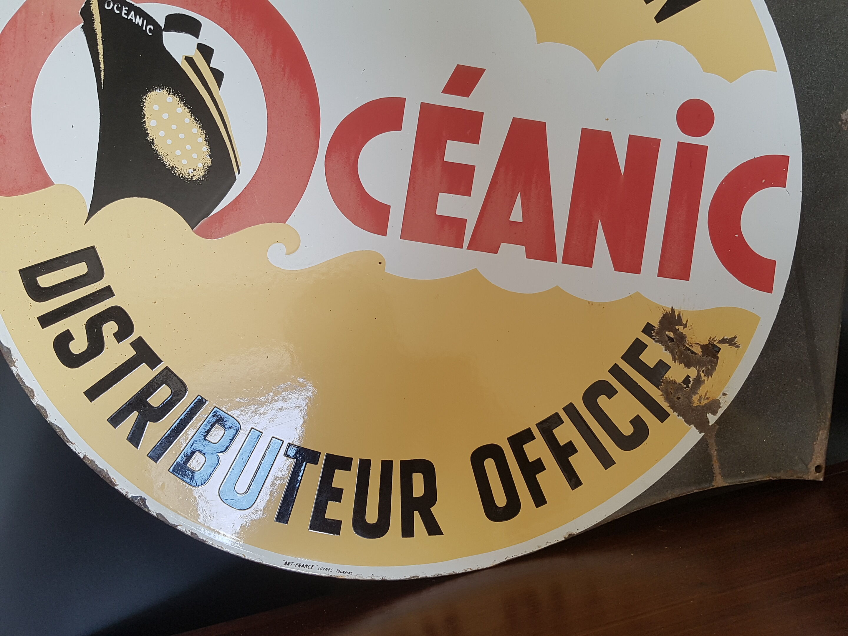 Oceanic Radio TV 64x59 cm