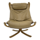 Falcon Leather Lounge Chair by Sigurd Ressel for Vatne Møbler, 1970s