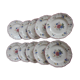 Lot 10 flat plates Digoin Sarreguemines Agreste