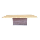 Table basse en travertin