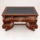 Empire style flat desk in mahogany